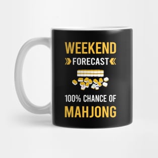 Weekend Forecast Mahjong Majong Mah Jong Mah Jongg Mug